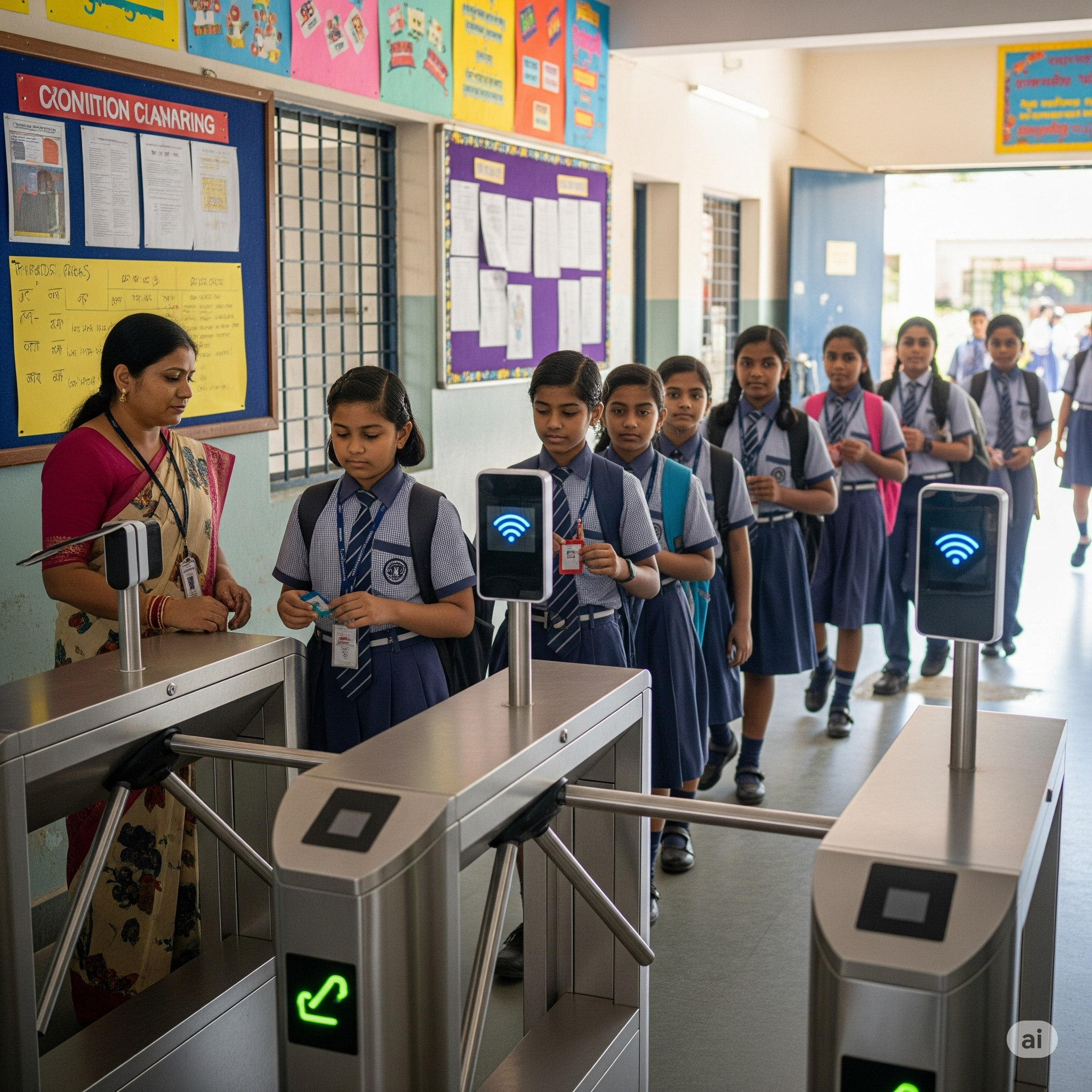 Tripod Turnstile Attendance