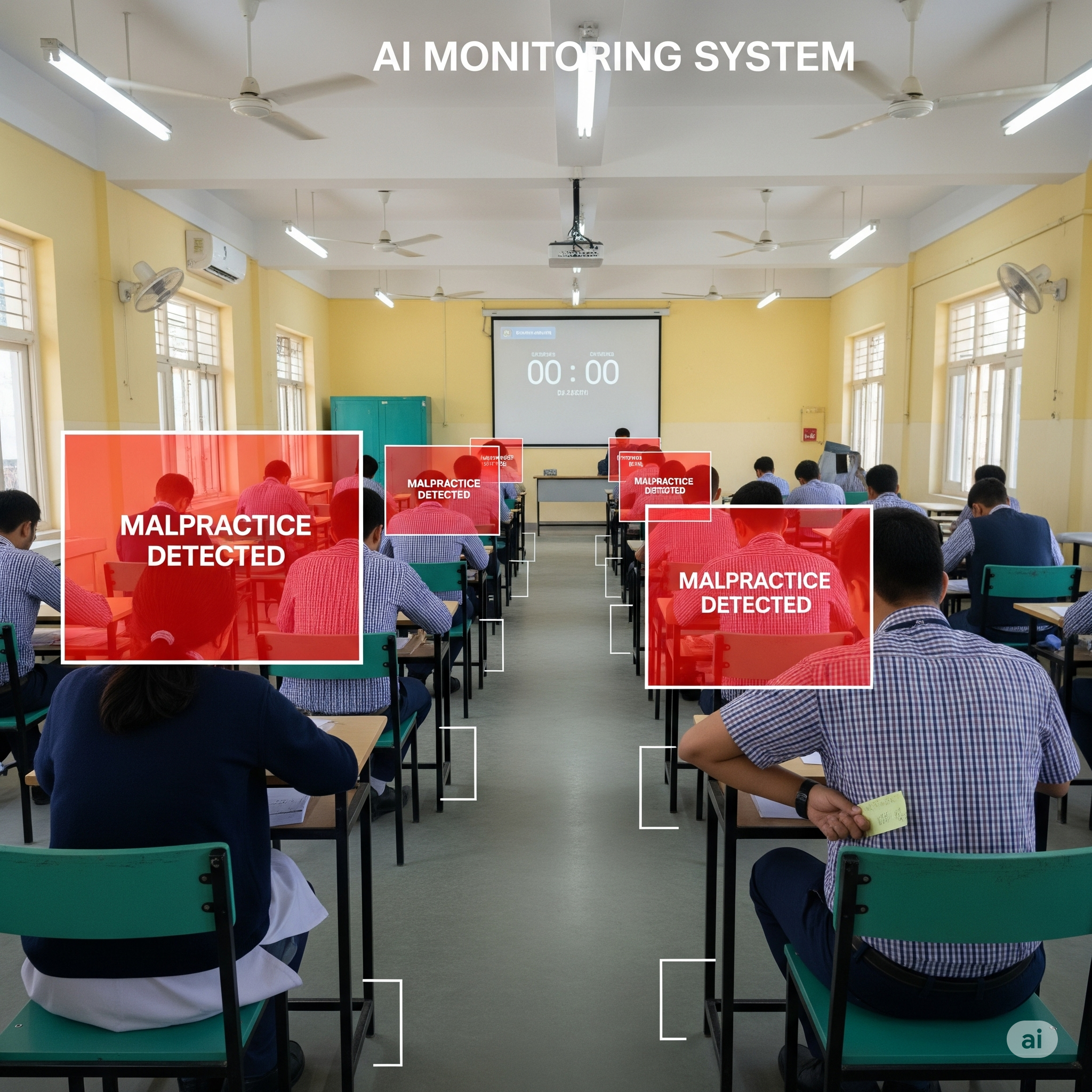 Exam Hall Monitoring System