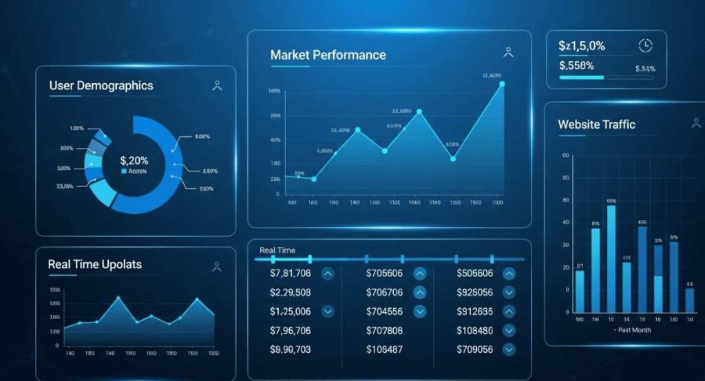 ZEDUNIX Corporate ERP website showing sections for Financial Management, HR Management, Supply Chain & Inventory, Data Analytics, and AI Features like Intelligent Process Automation.